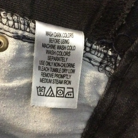 16W J+V Curvie Fit Ankle Black Denim Jeans - Picture 16 of 16